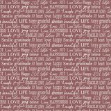 Tiny Words Red