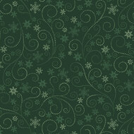 Winter Elegance, Swirling Frost Green