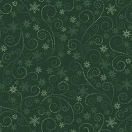 Winter Elegance, Swirling Frost Green