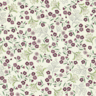 Melba, Small Floral Ivory Pink