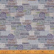 Discover, Passport Stamps Grey