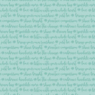 Choose to Shine, Words of Kindness Turquoise