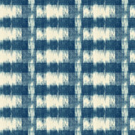 Annabella Ikat Plaid Blue