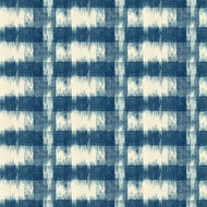 Annabella Ikat Plaid Blue