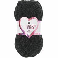 Chenillove Sparkle 006 Zwart