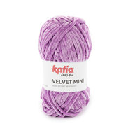 Chenille Garen Velvet Mini 227 Licht Violet