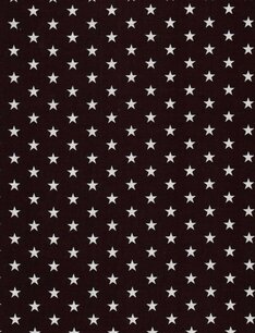 katoen sterren 1 cm donkerbruin katoen sterren 1 cm donkerbruin