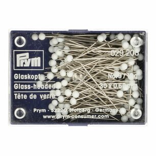 Prym glaskopspelden wit Prym glaskopspelden wit