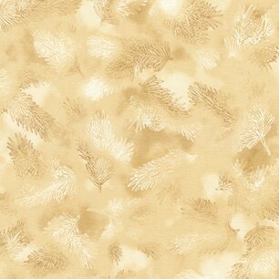 Quilt, Winter's Grandeur 7 Ivory