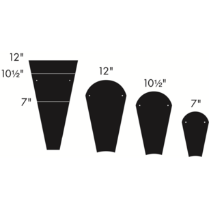 Dresden Plate, Regular (4p) Dresden Plate, Regular (4p)