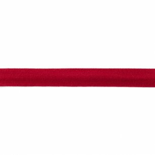 Biasband katoen tricot bordeaux