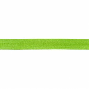 Biasband katoen tricot donker lime