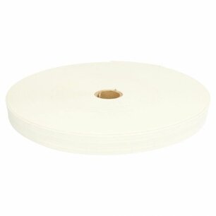 Boxershort pyjama elastiek 20 mm wit