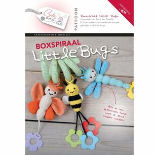 Patroonboekje boxspiraal little bugs Patroonboekje boxspiraal little bugs