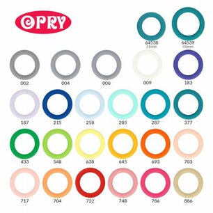 Opry bijtring rond 55 mm Opry bijtring rond 55 mm