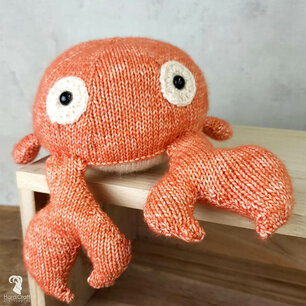 HardiCraft Breipakket amigurumi Crab Karel HardiCraft Breipakket amigurumi Crab Karel