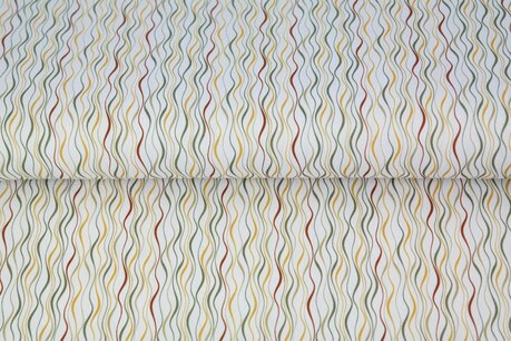 Yellow fantasy poplin