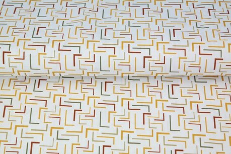 Yellow fantasy poplin