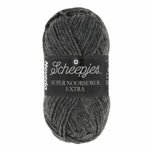 Scheepjes super Noorse sokkenwol grijs 50 gr Scheepjes super Noorse sokkenwol grijs 50 gr