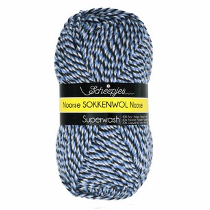 Scheepjes Noorse sokkenwol markoma blauw 100gr Scheepjes Noorse sokkenwol markoma blauw 100gr