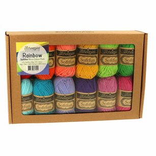 Scheepjes Softfun Rainbow Colour Pack Scheepjes Softfun Rainbow Colour Pack