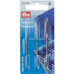 Wolnaald  1,3,5 zilverkleurig Wolnaald  1,3,5 zilverkleurig