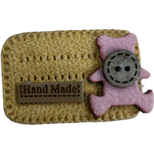 label teddy 45 mm curry label teddy 45 mm curry