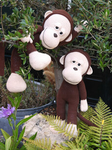 XXL Funny Monkey Basic Browny XXL Funny Monkey Basic Browny