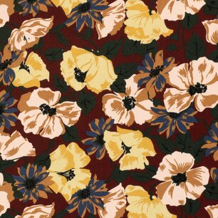 Viscose twill flowers Viscose twill flowers