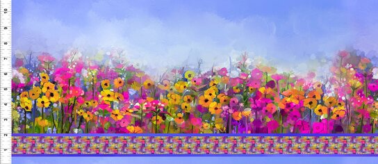 A Year of Art, Summer Border A Year of Art, Summer Border