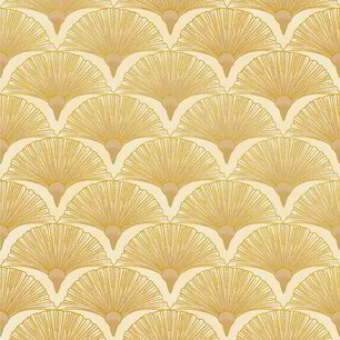 Melba, Fan Cream Gold