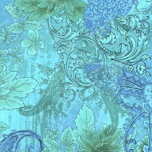 Maison Tableau Light Blue Fabric