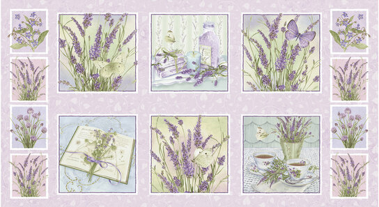 Lavender Garden, Paneel Lavender Garden, Paneel