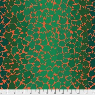 Ombre Leaves, Green Ombre Leaves, Green