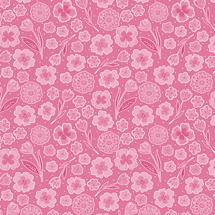 Full Bloom, Mini Bloom Pink Full Bloom, Mini Bloom Pink