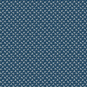 Annabella Flowers and Beans Blue Annabella Flowers and Beans Blue