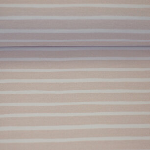 Tricot, Berne Streep wit/beige