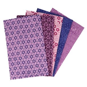 Tissu de Marie Fat quarter bundles - Artistic Amethyst Tissu de Marie Fat quarter bundles - Artistic Amethyst