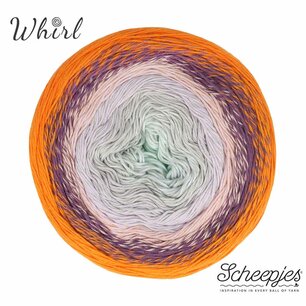 Scheepjes Cotton Whirl 710 Clementine Cloud Scheepjes Cotton Whirl 710 Clementine Cloud