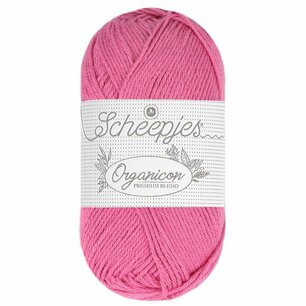 Scheepjes Organicon 50 g -  248 Pink Elephant Scheepjes Organicon 50 g -  248 Pink Elephant