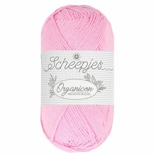 Scheepjes Organicon 50 g -  249 Pink Petunia Scheepjes Organicon 50 g -  249 Pink Petunia