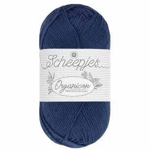 Scheepjes Organicon 50 g -  251 Aegean Blue Scheepjes Organicon 50 g -  251 Aegean Blue