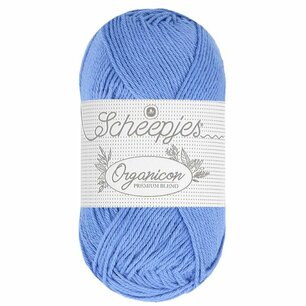 Scheepjes Organicon 50 g -  253 Cornflower Scheepjes Organicon 50 g -  253 Cornflower