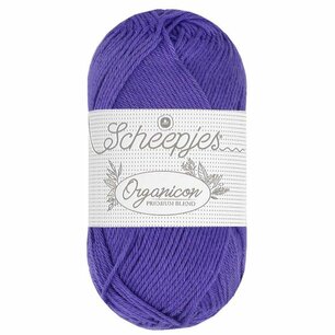 Scheepjes Organicon 50 g -  258 Violet Scheepjes Organicon 50 g -  258 Violet