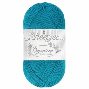 Scheepjes Organicon 50 g -  263 Deep Azure Scheepjes Organicon 50 g -  263 Deep Azure