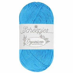 Scheepjes Organicon 50 g -  267 Ticklish Turquoise Scheepjes Organicon 50 g -  267 Ticklish Turquoise