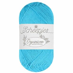 Scheepjes Organicon 50 g - 268 Sleepy Cyan Scheepjes Organicon 50 g - 268 Sleepy Cyan