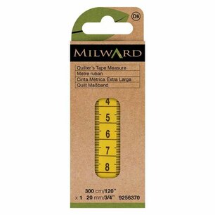 Milward Meetlint 20mm x 300cm geel Milward Meetlint 20mm x 300cm geel