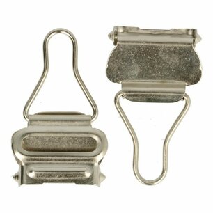 Tuinbroeksluiting 25mm nikkel