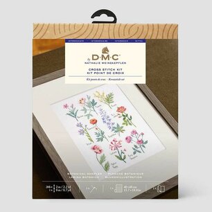 DMC Kruissteek kit botanisch 33,5x23cm